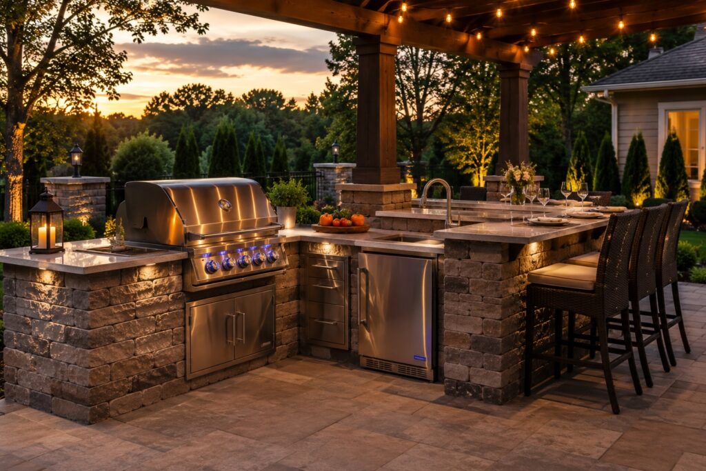 outdoor kitchen south jersey